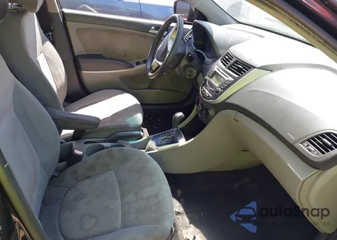 2013 Hyundai Accent Gls из США, поврежденный, VIN KMHCT4AE2DU339780